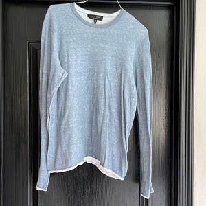 Rag and bone mens xl cotton and wool shirt